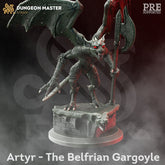 Artyr The Belfrian Gargoyle 3D-printed model